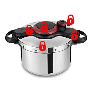 زودپز6لیتری تفال مدلCLIPSO MINUT EASY