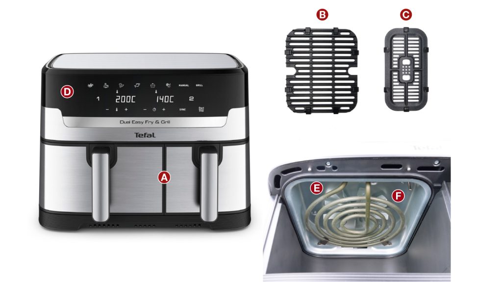 سرخ کن تفال مدل EY905D