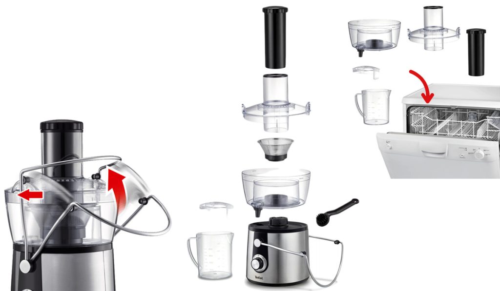 آبمیوه گیری تفال مدل ZE550D38