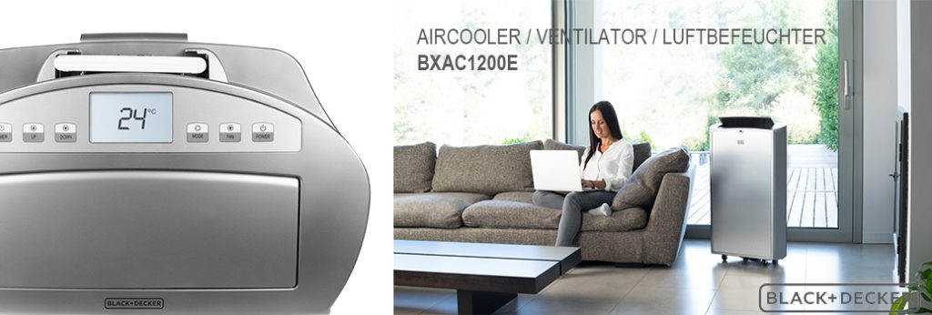 کولر گازی سیار بلک اند دکر مدل BXAC12000E