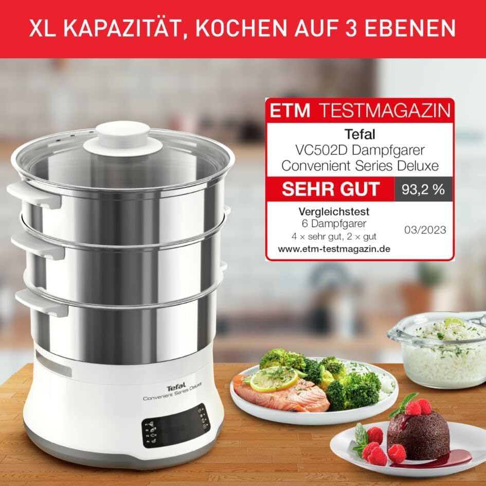 بخارپز تفال مدل VC502D10